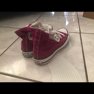 Women’s Converse High Top.